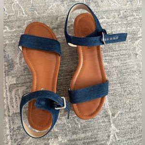 Platform wedge sandal